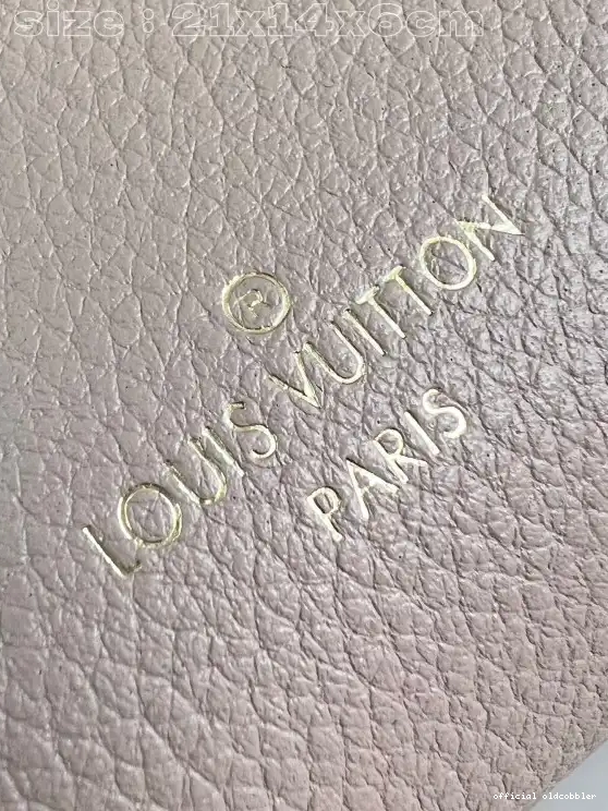 Official oldcobbler PM-21*14*6CM Trunk VUITTON Side LOUIS 0606